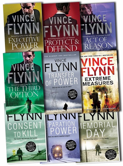 20 Vince Flynn titles (Mitch Rapp series)