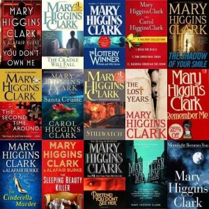 50 Mary Higgins Clark titles
