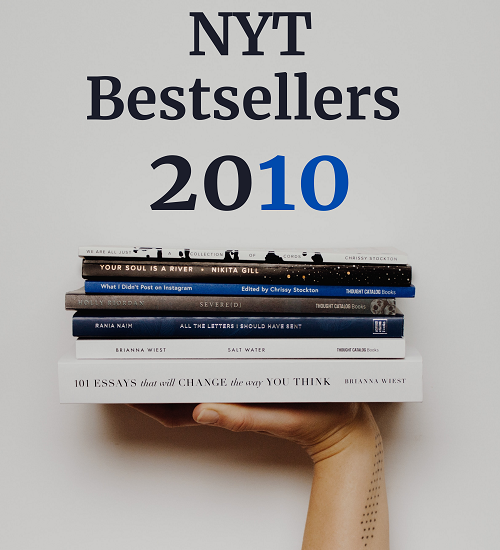 ALL of 2010's NYT #1 Bestsellers!