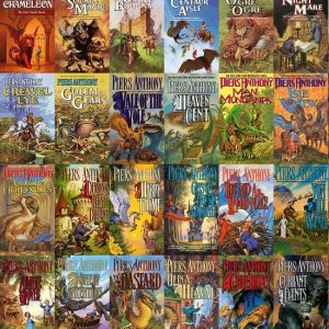 180 Piers Anthony Books