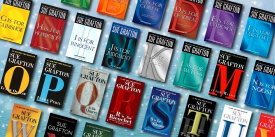 Sue Grafton Alphabet Mysteries AUDIObook set: 24 titles