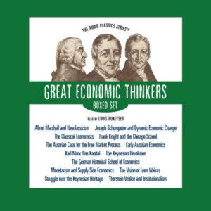 Great Economic Thinkers Audiobooks