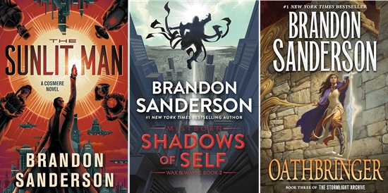 Brandon Sanderson Audiobooks 2025 Update