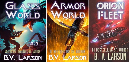 B.V. Larson Audiobooks: 56 titles