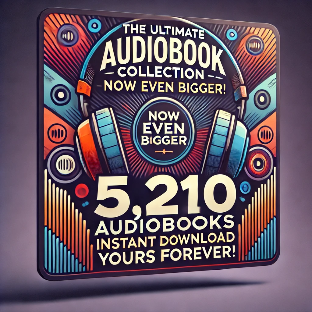 🎧 The Ultimate Audiobook Library — Now Nearly Half Price