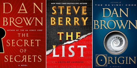 Dan Brown + Steve Berry Audiobooks