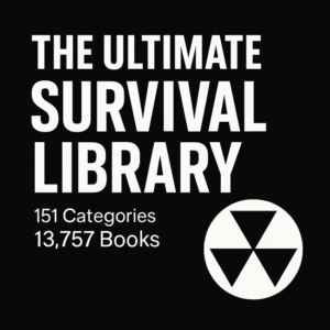 🔥 The Ultimate Survival Library — 13,757 Books Across 151 Categories