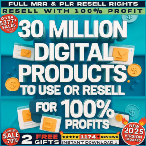 PLR Pack #2 - Launch Your Own Digital Empire. Keep 100% Profits!