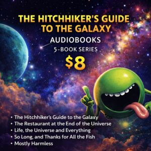 🚀 The Hitchhiker’s Guide to the Galaxy Audiobook Collection