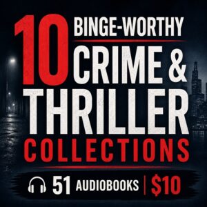 10 Binge-Worthy Crime & Thriller Audiobook Collection